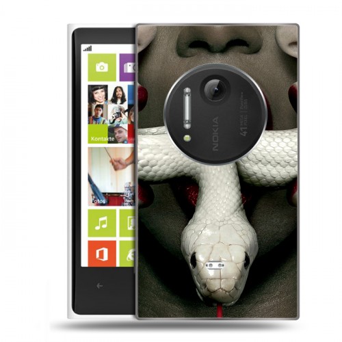 Дизайнерский пластиковый чехол для Nokia Lumia 1020 Американская История Ужасов