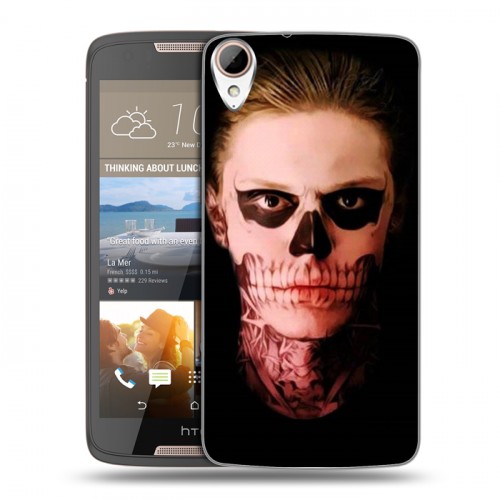 Дизайнерский пластиковый чехол для HTC Desire 828 Американская История Ужасов