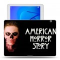 Дизайнерский силиконовый чехол для Huawei MediaPad T3 10 Американская История Ужасов