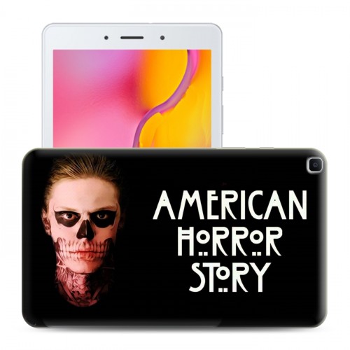 Дизайнерский силиконовый чехол для Samsung Galaxy Tab A 8.0 (2019) Американская История Ужасов