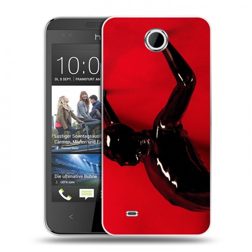 Дизайнерский пластиковый чехол для HTC Desire 300 Американская История Ужасов