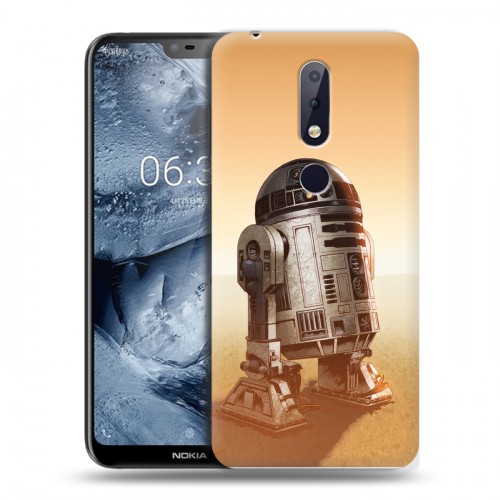 Дизайнерский пластиковый чехол для Nokia 6.1 Plus Звездные войны