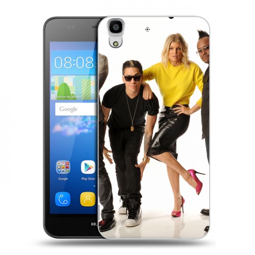 Дизайнерский пластиковый чехол для Huawei Y6 Black Eyed Peas