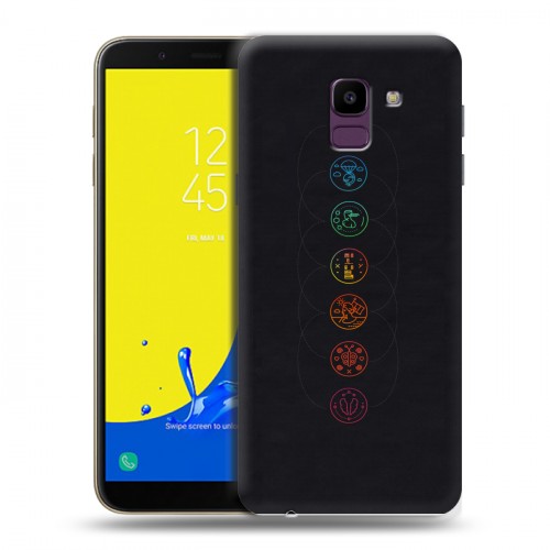 Дизайнерский пластиковый чехол для Samsung Galaxy J6 Coldplay