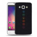 Дизайнерский пластиковый чехол для LG L60 Coldplay