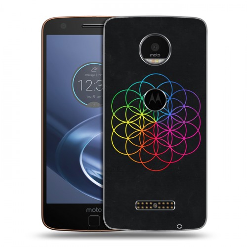 Дизайнерский пластиковый чехол для Lenovo Moto Z Coldplay