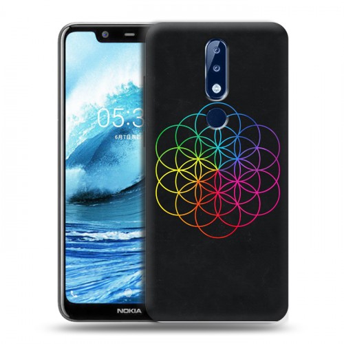 Дизайнерский силиконовый чехол для Nokia 5.1 Plus Coldplay