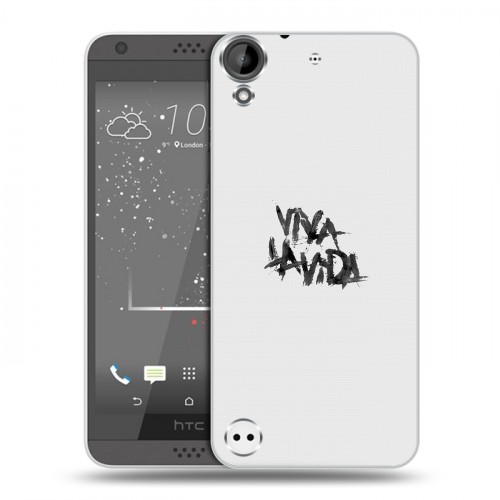 Дизайнерский пластиковый чехол для HTC Desire 530 Coldplay