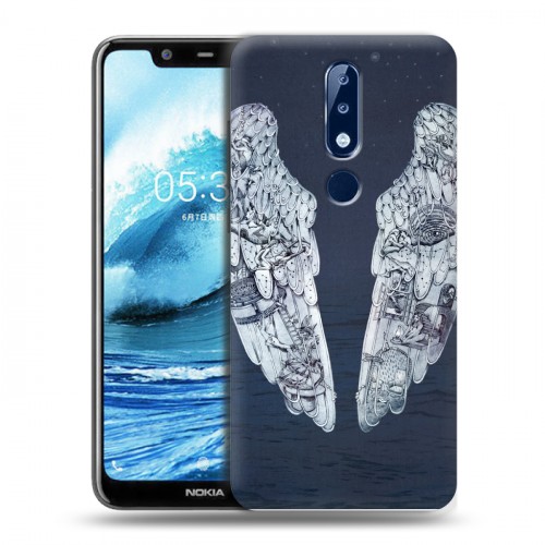 Дизайнерский силиконовый чехол для Nokia 5.1 Plus Coldplay