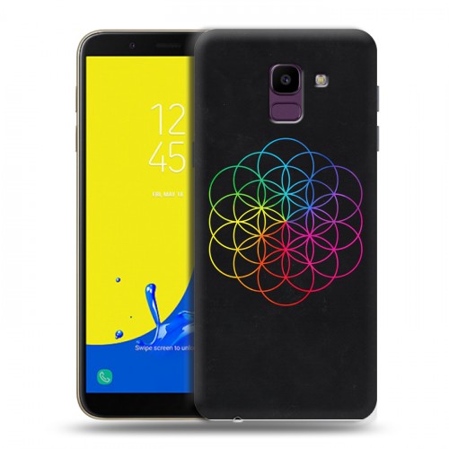 Дизайнерский пластиковый чехол для Samsung Galaxy J6 Coldplay