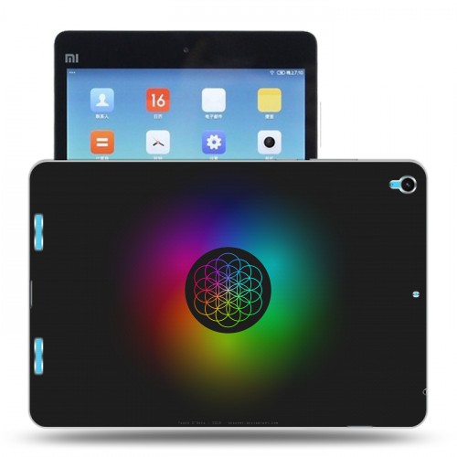 Дизайнерский силиконовый чехол для Xiaomi MiPad Coldplay