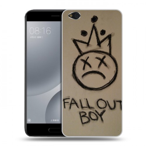 Дизайнерский пластиковый чехол для Xiaomi Mi5C Fall Out Boy