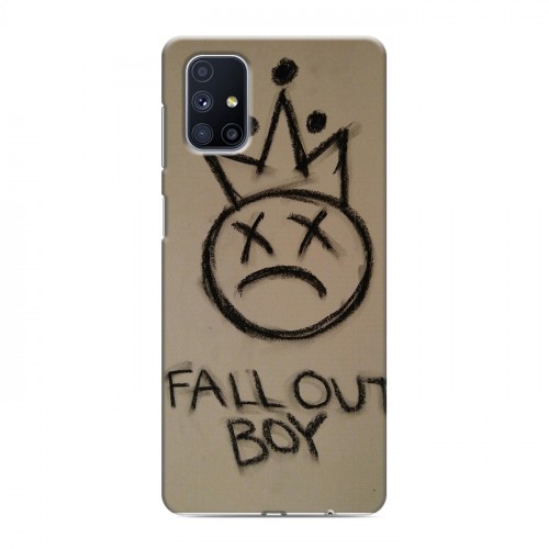 Дизайнерский пластиковый чехол для Samsung Galaxy M51 Fall Out Boy