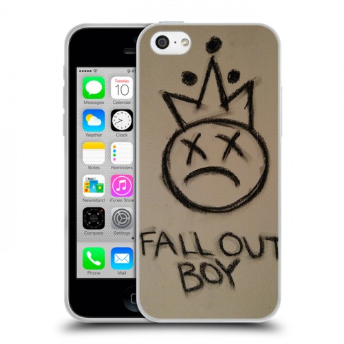 Дизайнерский пластиковый чехол для Iphone 5c Fall Out Boy