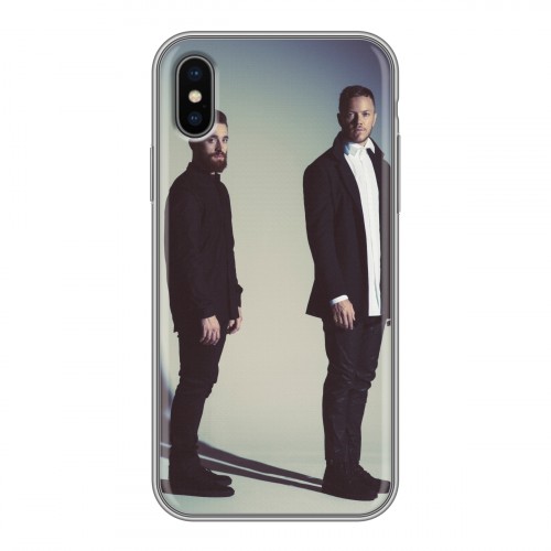 Дизайнерский силиконовый чехол для Iphone x10 Imagine Dragons