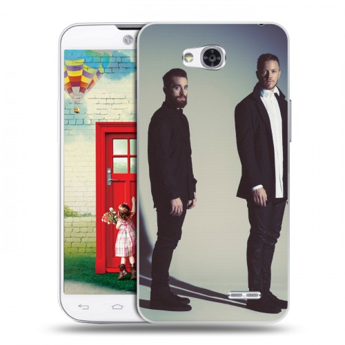 Дизайнерский пластиковый чехол для LG L80 Imagine Dragons