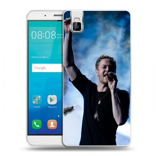 Дизайнерский пластиковый чехол для Huawei ShotX Imagine Dragons