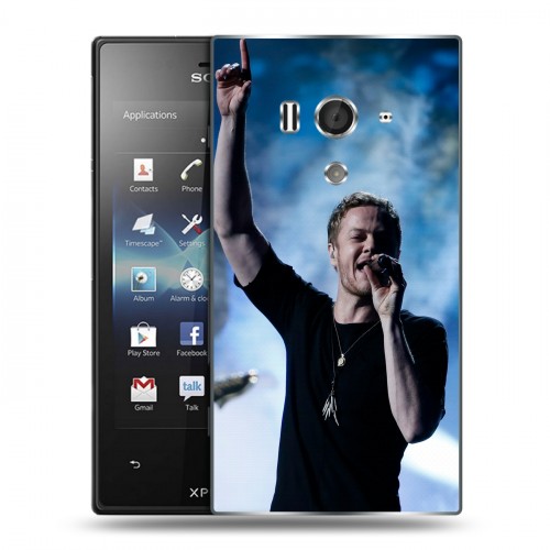 Дизайнерский пластиковый чехол для Sony Xperia acro S Imagine Dragons