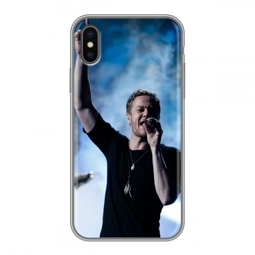 Дизайнерский силиконовый чехол для Iphone x10 Imagine Dragons