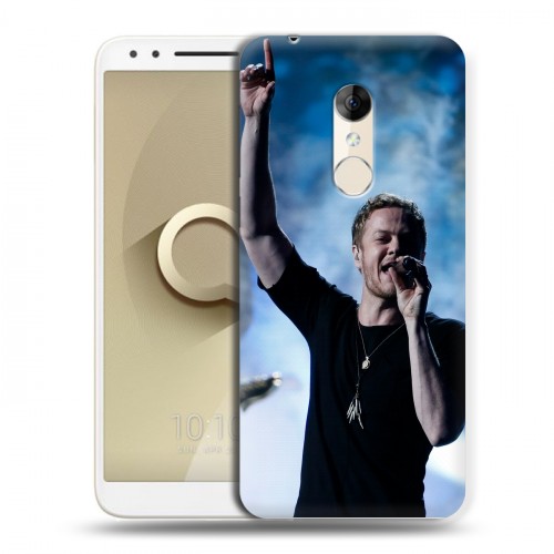 Дизайнерский пластиковый чехол для Alcatel 3 Imagine Dragons