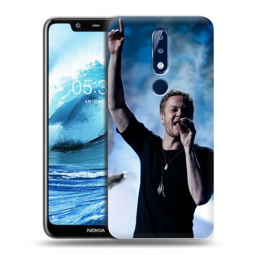 Дизайнерский силиконовый чехол для Nokia 5.1 Plus Imagine Dragons