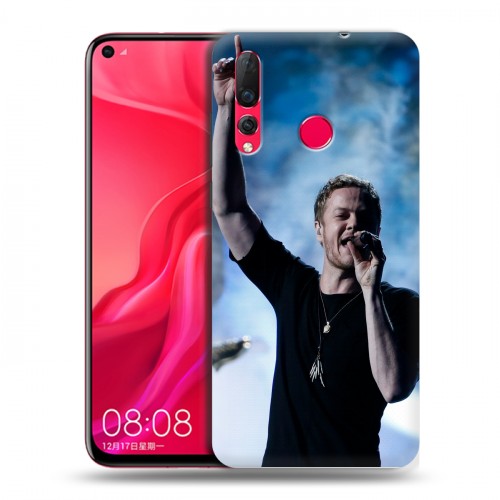 Дизайнерский пластиковый чехол для Huawei Nova 4 Imagine Dragons