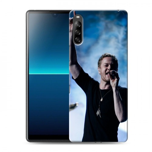 Дизайнерский силиконовый с усиленными углами чехол для Sony Xperia L4 Imagine Dragons