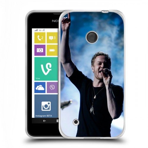 Дизайнерский пластиковый чехол для Nokia Lumia 530 Imagine Dragons