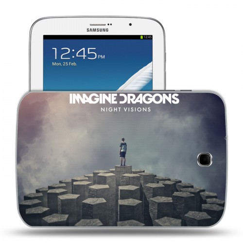 Дизайнерский силиконовый чехол для Samsung Galaxy Note 8.0 Imagine Dragons