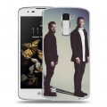 Дизайнерский пластиковый чехол для LG K8 Imagine Dragons