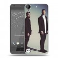 Дизайнерский пластиковый чехол для HTC Desire 530 Imagine Dragons