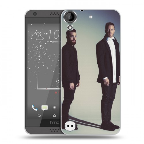 Дизайнерский пластиковый чехол для HTC Desire 530 Imagine Dragons