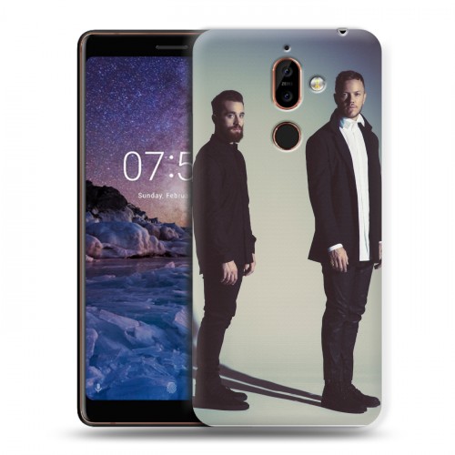 Дизайнерский пластиковый чехол для Nokia 7 Plus Imagine Dragons