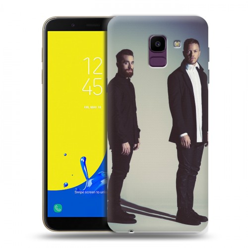 Дизайнерский пластиковый чехол для Samsung Galaxy J6 Imagine Dragons