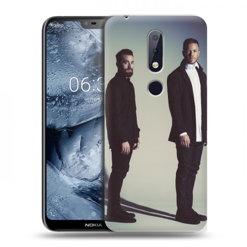 Дизайнерский силиконовый чехол для Nokia 6.1 Plus Imagine Dragons