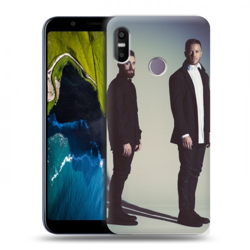 Дизайнерский пластиковый чехол для HTC U12 Life Imagine Dragons