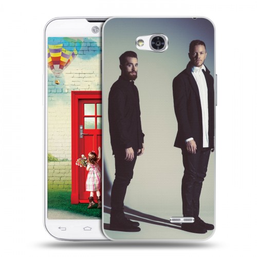 Дизайнерский пластиковый чехол для LG L80 Imagine Dragons