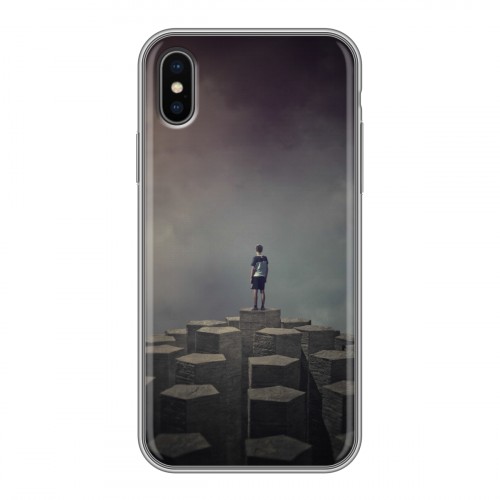 Дизайнерский силиконовый чехол для Iphone x10 Imagine Dragons