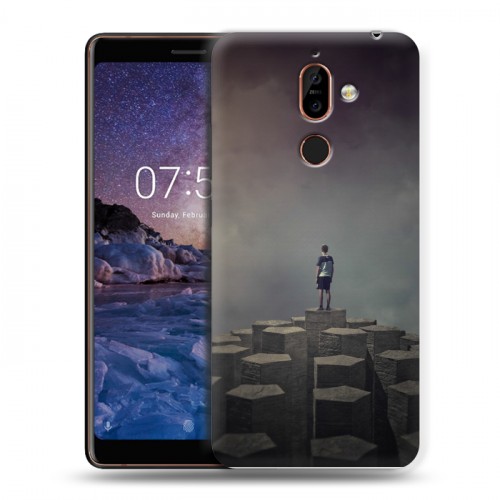 Дизайнерский пластиковый чехол для Nokia 7 Plus Imagine Dragons