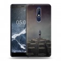 Дизайнерский пластиковый чехол для Nokia 5.1 Imagine Dragons