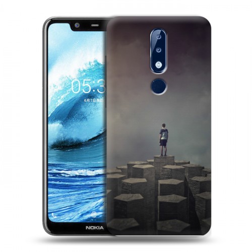 Дизайнерский пластиковый чехол для Nokia 5.1 Plus Imagine Dragons