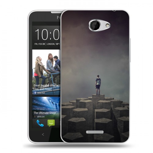 Дизайнерский пластиковый чехол для HTC Desire 516 Imagine Dragons