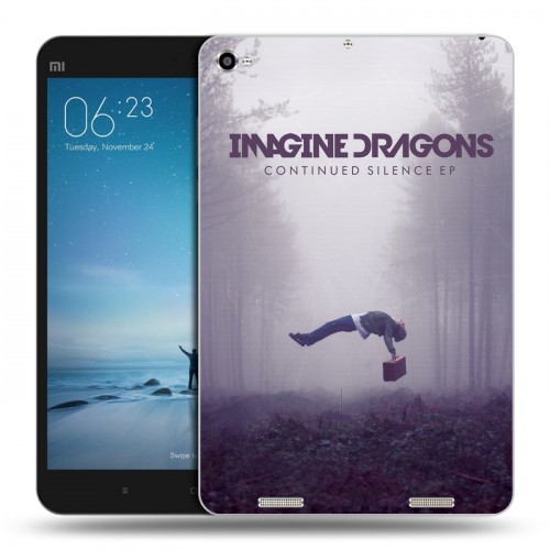 Дизайнерский силиконовый чехол для Xiaomi Mi Pad 2 Imagine Dragons