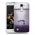 Дизайнерский пластиковый чехол для LG K8 Imagine Dragons