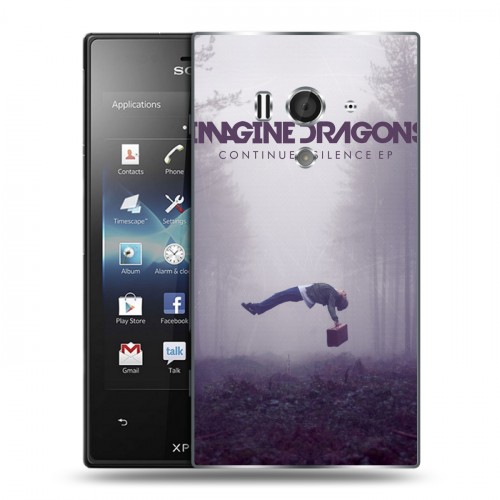 Дизайнерский пластиковый чехол для Sony Xperia acro S Imagine Dragons