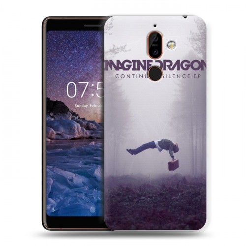 Дизайнерский пластиковый чехол для Nokia 7 Plus Imagine Dragons