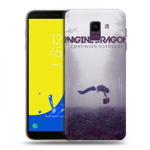 Дизайнерский пластиковый чехол для Samsung Galaxy J6 Imagine Dragons