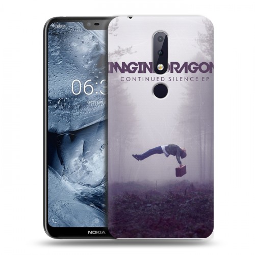 Дизайнерский пластиковый чехол для Nokia 6.1 Plus Imagine Dragons