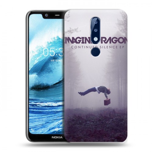 Дизайнерский пластиковый чехол для Nokia 5.1 Plus Imagine Dragons