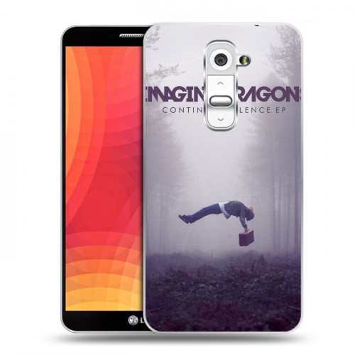 Дизайнерский пластиковый чехол для LG Optimus G2 Imagine Dragons